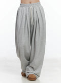 💚Double-Pleated Wide Sweatpants