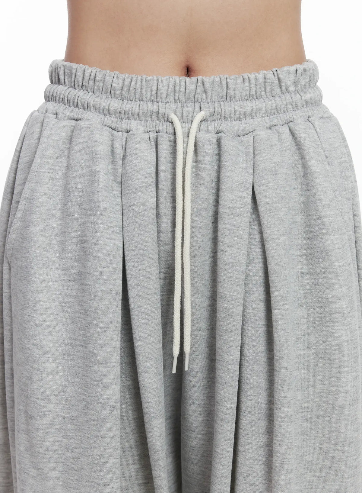 💚Double-Pleated Wide Sweatpants