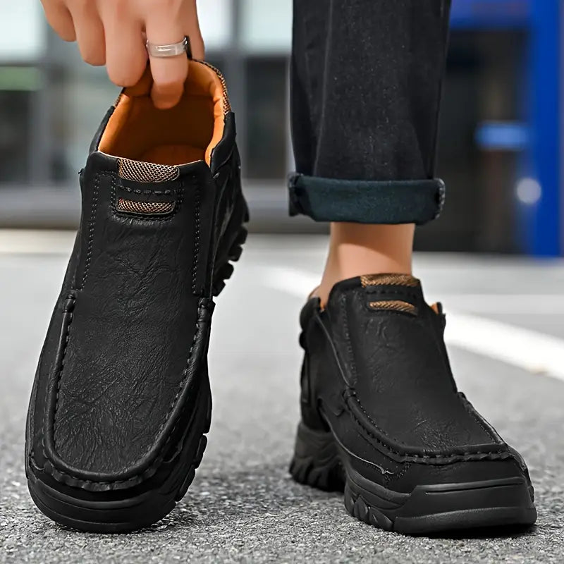 💝💝LAST DAY SAVE 49% -Men's Orthopedic Leather Slip-On Shoes ✨