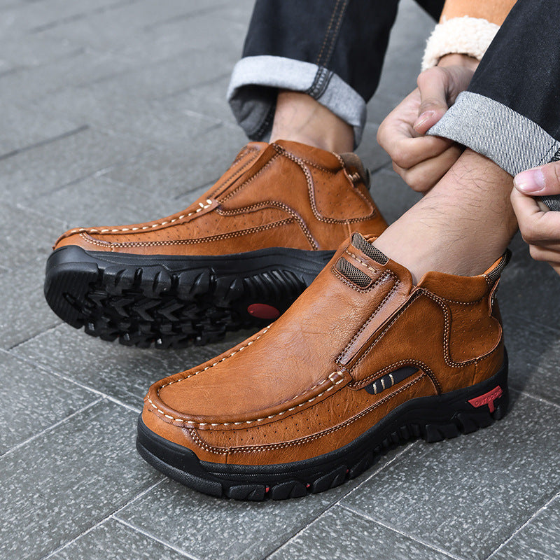 💝💝LAST DAY SAVE 49% -Men's Orthopedic Leather Slip-On Shoes ✨