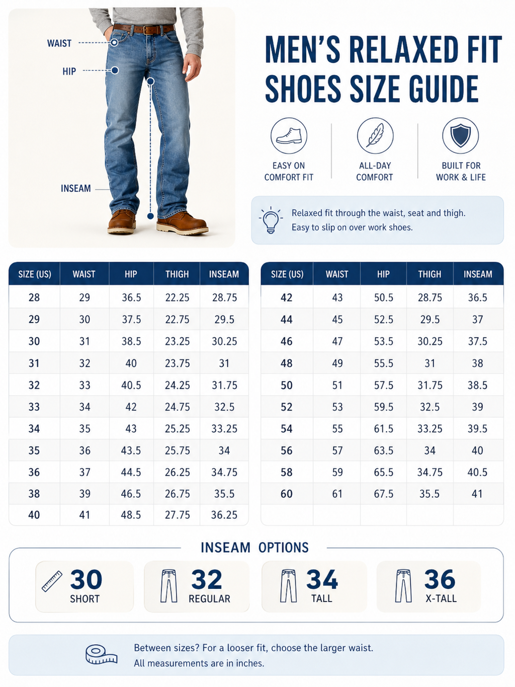 🌸🌸🔥BESTSELLER | 6PCS $24.63 | Men Relaxed Stretch Boot Cut Work Denim Jeans