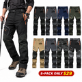 💝💝Plain Fleece-Insulated Thermal Pants - Waterproof Softshell, Below the Ankle, Heat Reflective, Zip Pockets