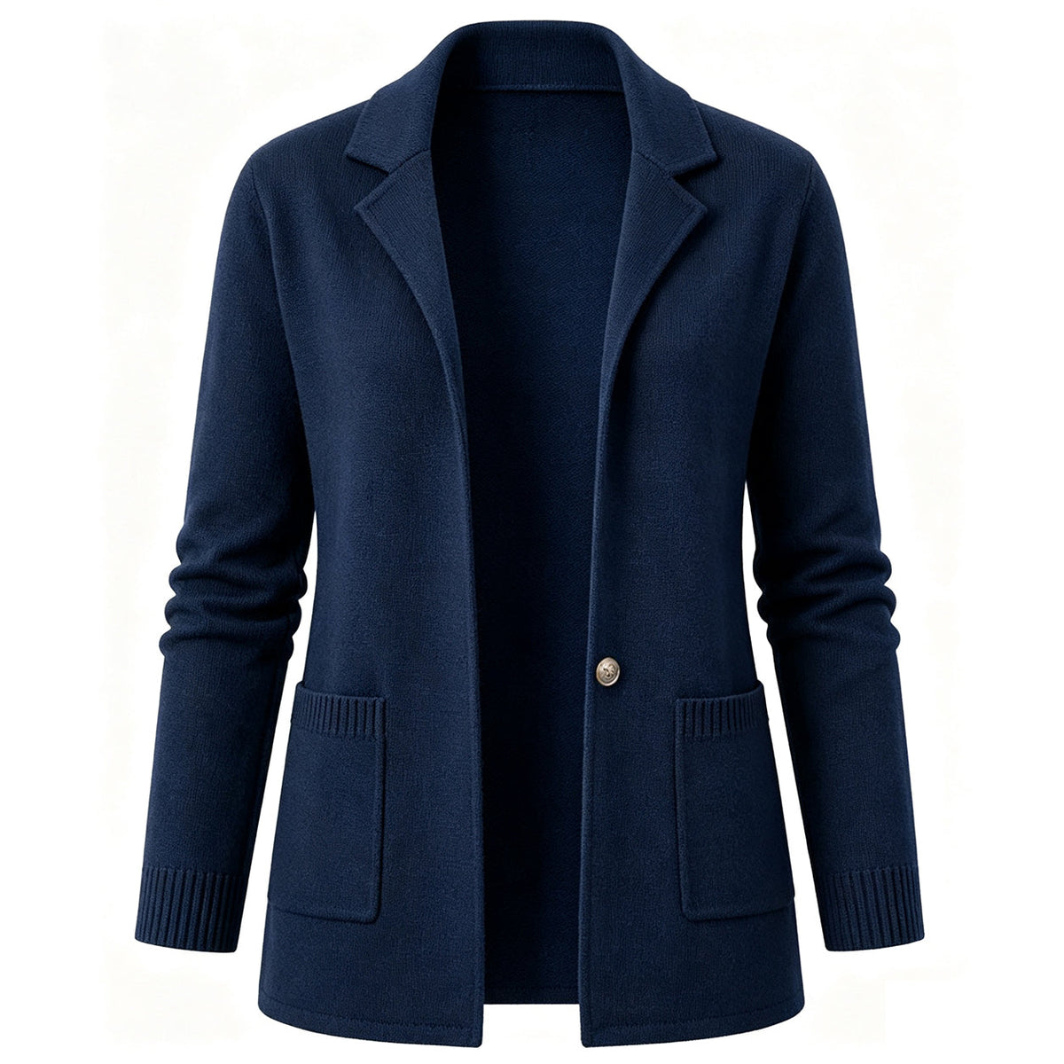 💚Women's Lapel Collar Knit Cardigan