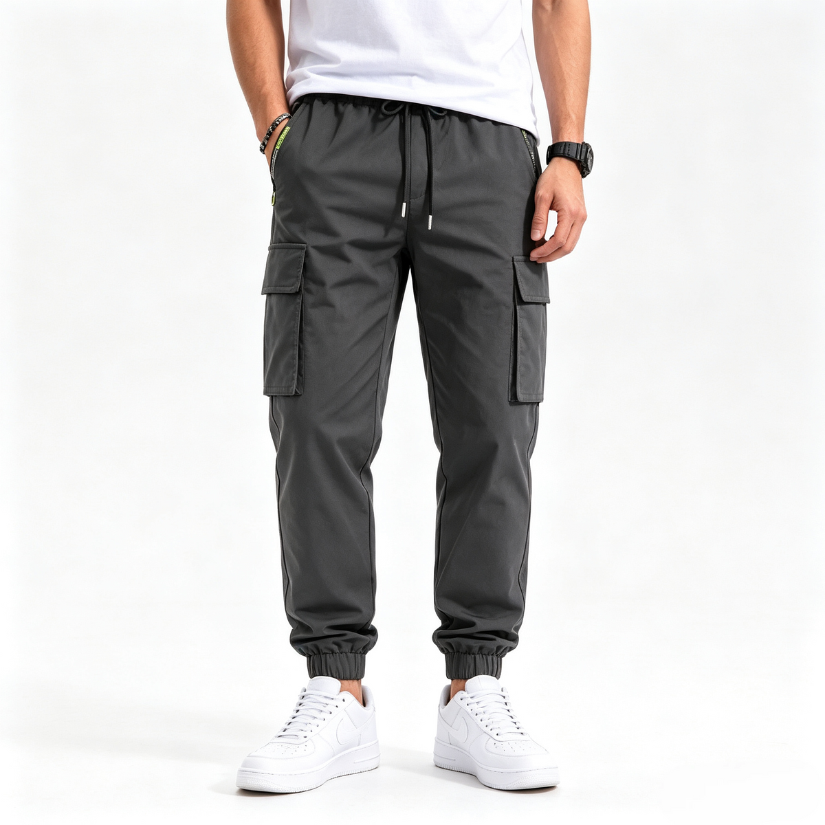 🌿🌿 BESTSELLER | 8PCS $26.99 | Men's Multi-Pocket Cargo Jogger Pants