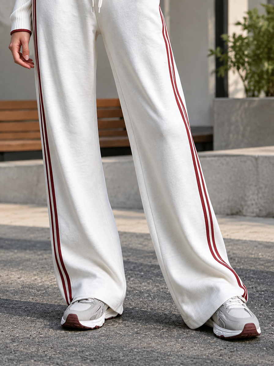 🌸🌸Women Stand Collar Zip Sweatshirt & Drawstring Pant 2-Piece Set