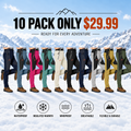 Women's Waterproof Insulated Fleece-Lined Thermal Ski & Hiking Pants