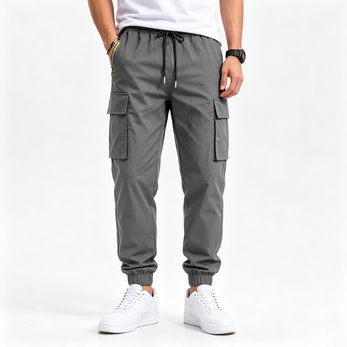 🌿🌿 BESTSELLER | 8PCS $26.99 | Men's Multi-Pocket Cargo Jogger Pants