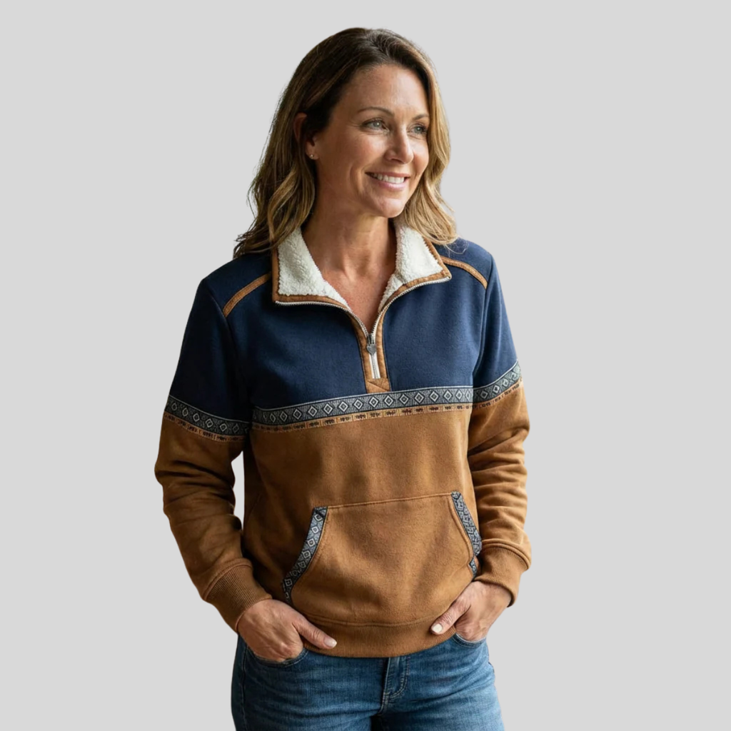 💝💝Joanna | Cosy Half-Zip Pullover