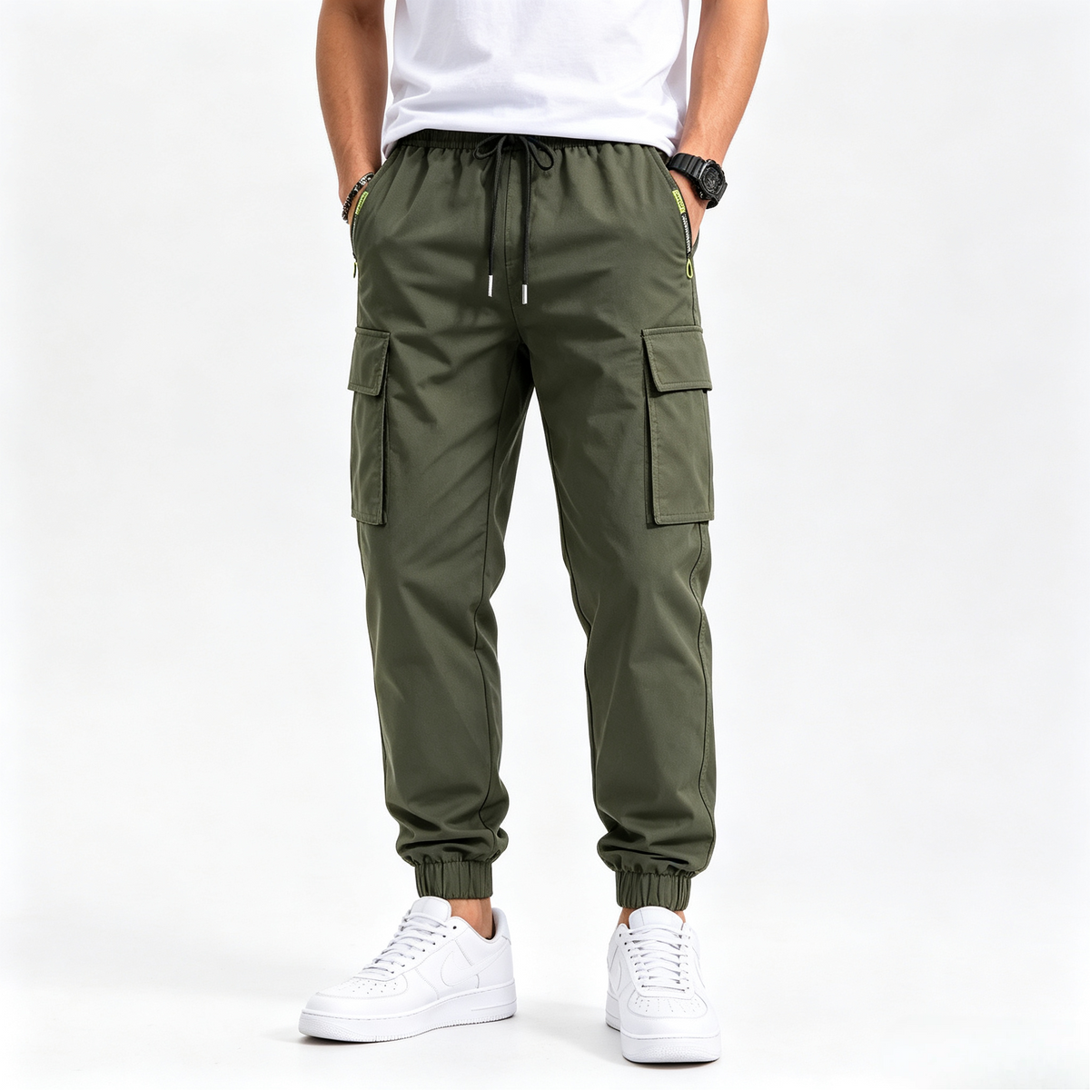 🌿🌿 BESTSELLER | 8PCS $26.99 | Men's Multi-Pocket Cargo Jogger Pants
