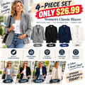 💚Women's Lapel Collar Knit Cardigan