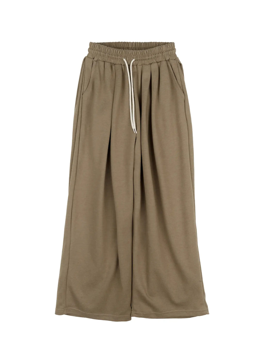 💚Double-Pleated Wide Sweatpants