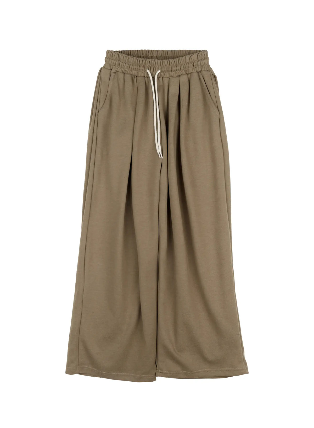 💚Double-Pleated Wide Sweatpants