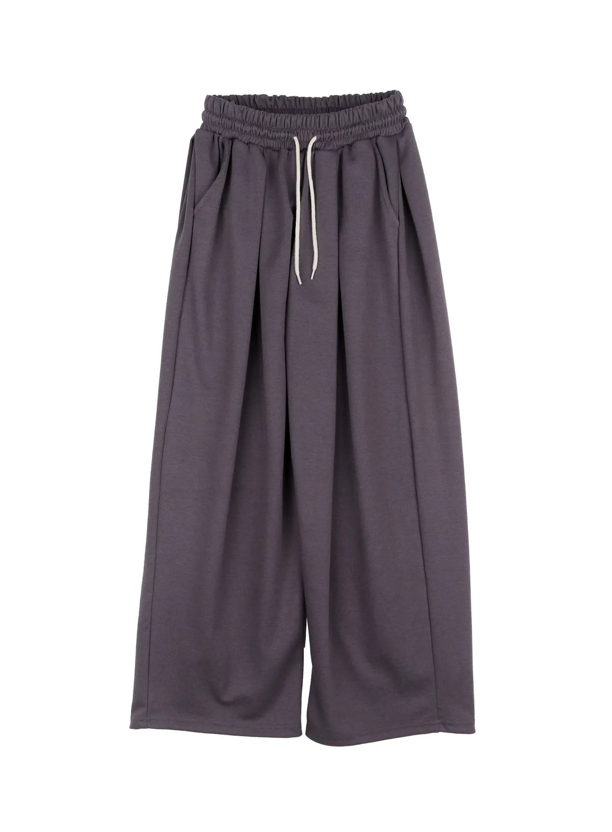 💚Double-Pleated Wide Sweatpants