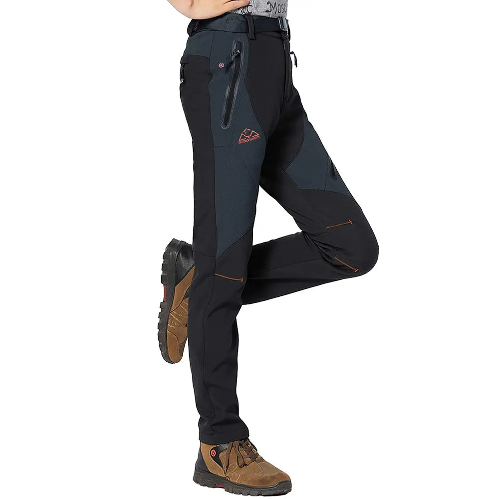 Women's Waterproof Insulated Fleece-Lined Thermal Ski & Hiking Pants