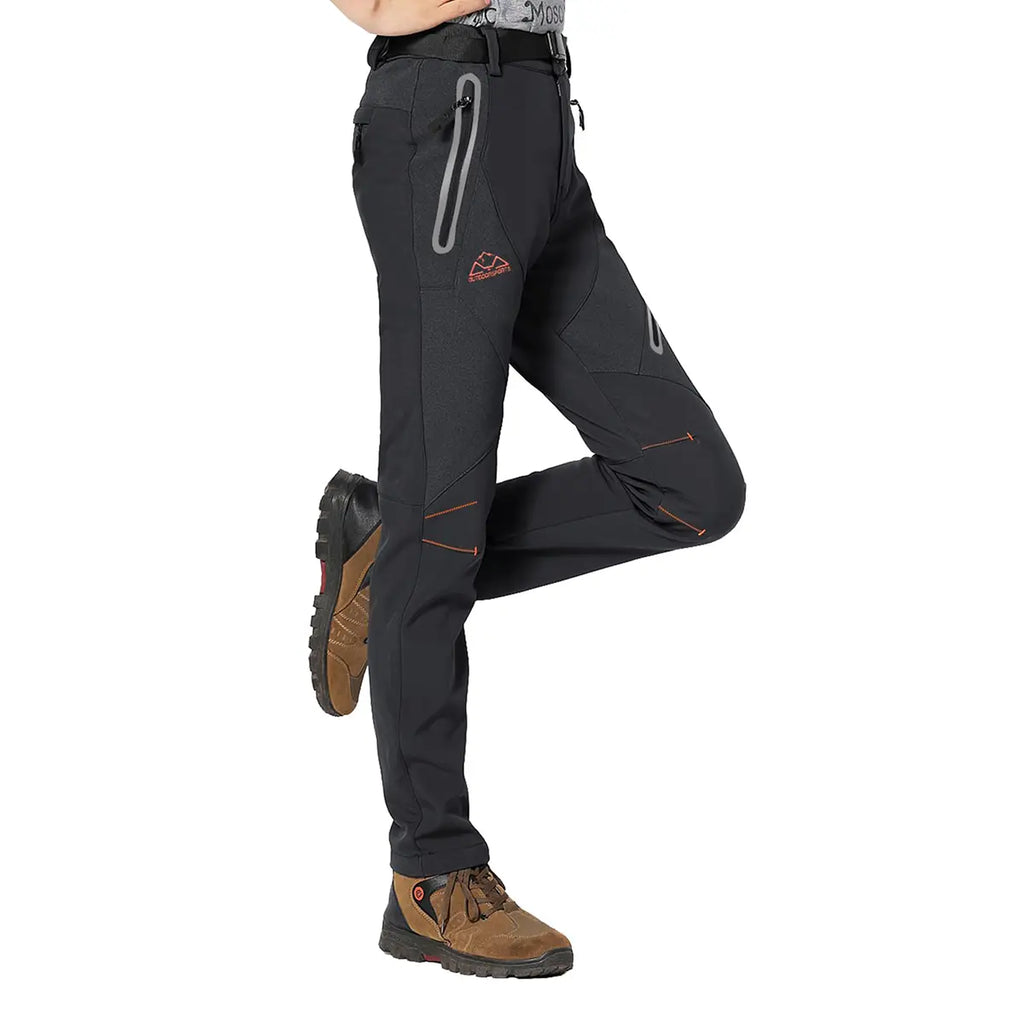Women's Waterproof Insulated Fleece-Lined Thermal Ski & Hiking Pants
