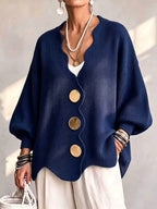 💝💝Madison - Loose Button Knit Cardigan