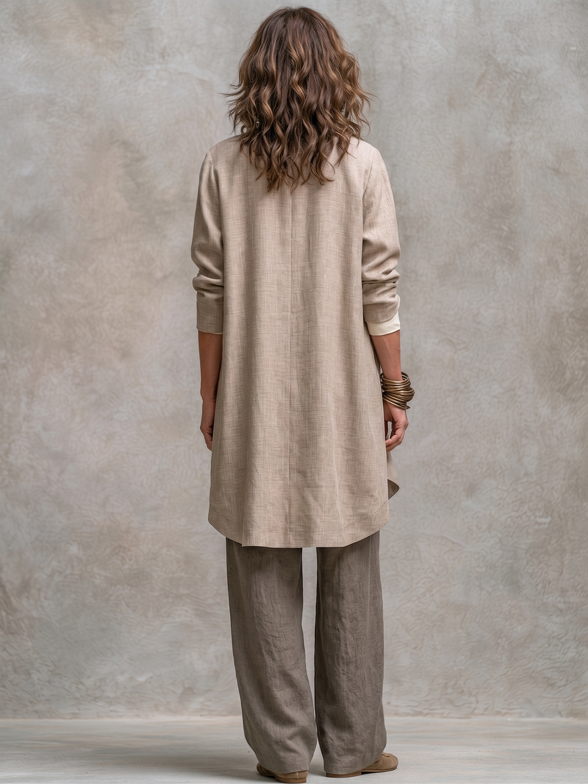 🌿🌿LAST DAY SAVE 49%⌛Simone | Layered Wide-Leg Set