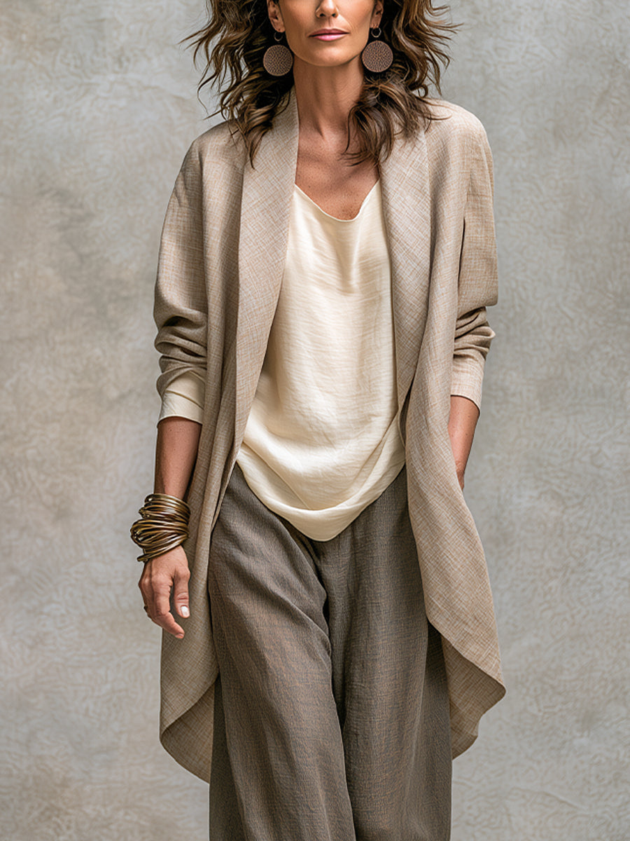 🌿🌿LAST DAY SAVE 49%⌛Simone | Layered Wide-Leg Set