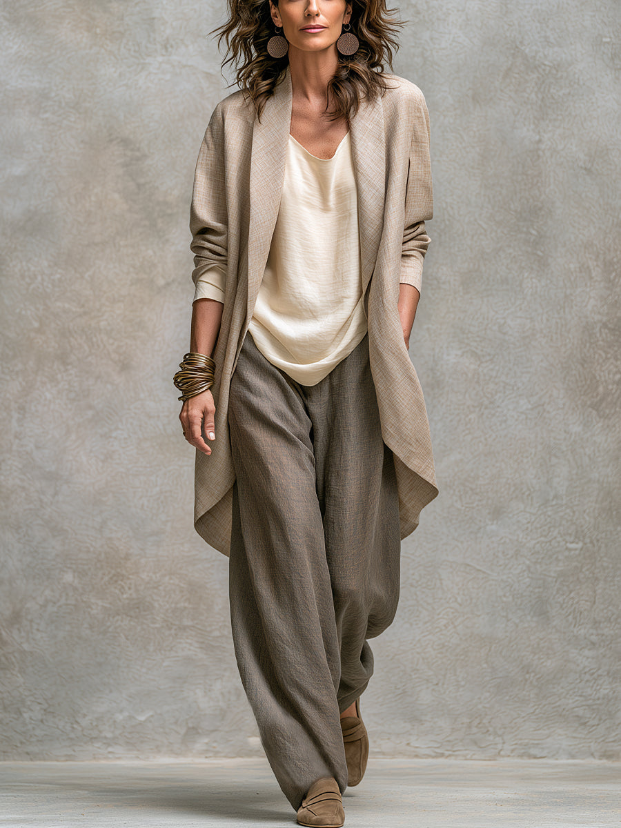 🌿🌿LAST DAY SAVE 49%⌛Simone | Layered Wide-Leg Set