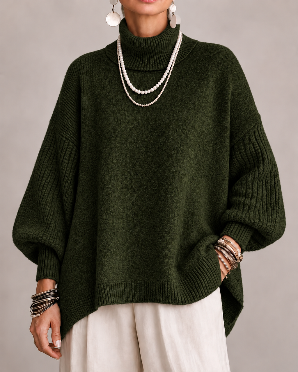🌿🌿LAST DAY SAVE 49%🔥 Elegant Turtleneck Sweater