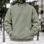 💝💝LAST DAY CLERANCE🔥Men's Fleece Crewneck Sweatshirt - 6 PCS