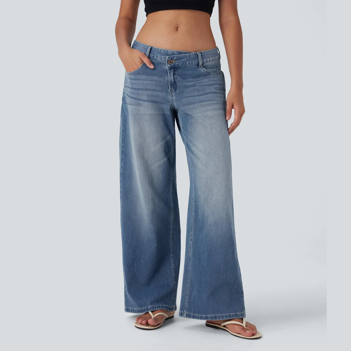 💝💝Last day promotion-Comfort Stretch Baggy Casual Jeans