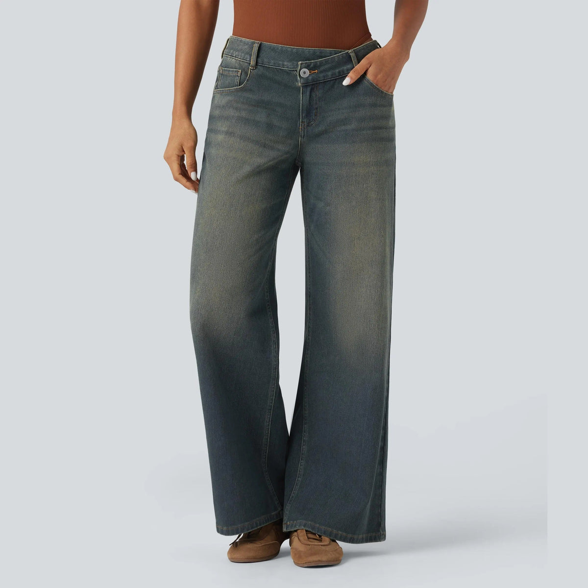 💝💝Last day promotion-Comfort Stretch Baggy Casual Jeans