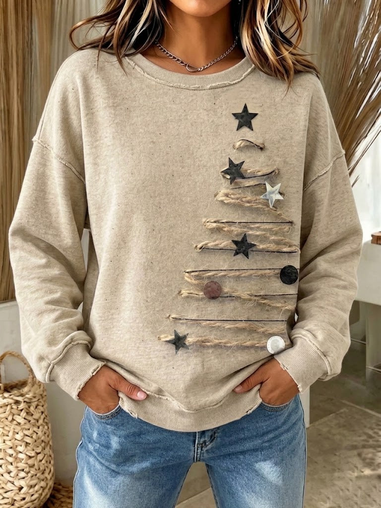 💝💝Christmas Tree Ornament Crewneck Sweatshirt