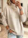 Cozy Turtleneck Knit Pullover