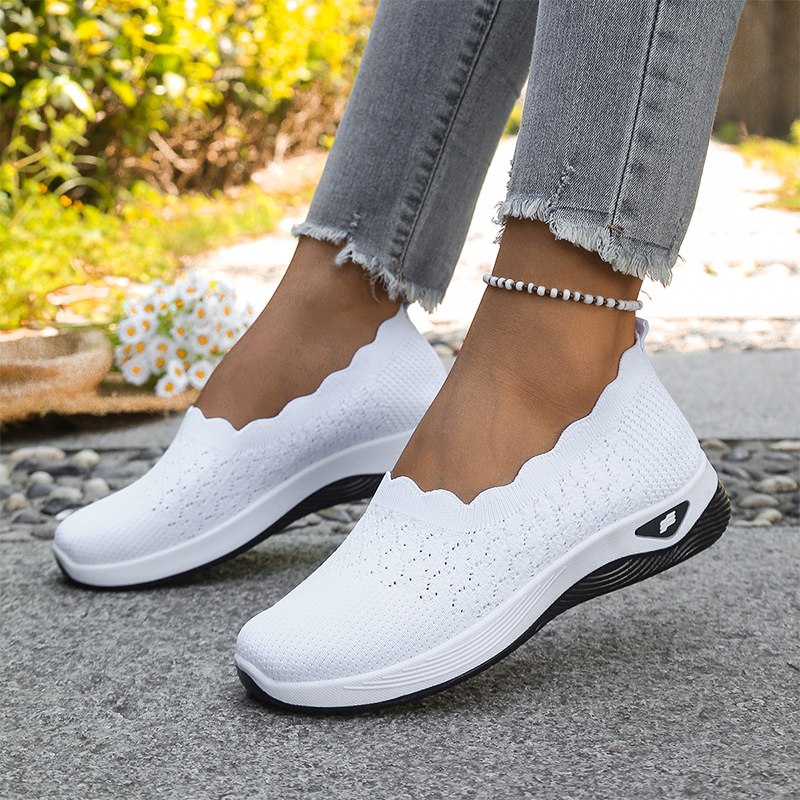 💝💝Livia Women Orthopedic Breathable Mesh Walking Shoes, Lightweight All-Day Comfort Sneakers ✨