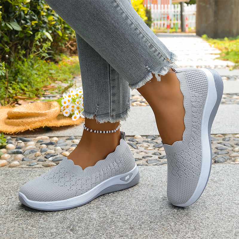 💝💝Livia Women Orthopedic Breathable Mesh Walking Shoes, Lightweight All-Day Comfort Sneakers ✨