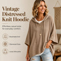 💝💝Women's Vintage Distressed Knit Hoodie ✨