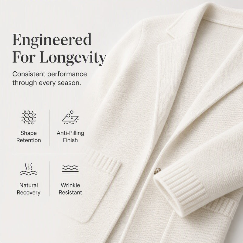 💚Women's Lapel Collar Knit Cardigan